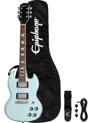 EpiPhone Es1ppsnh1 Icb Guitarra Eléctrica 3/4 Power Player 