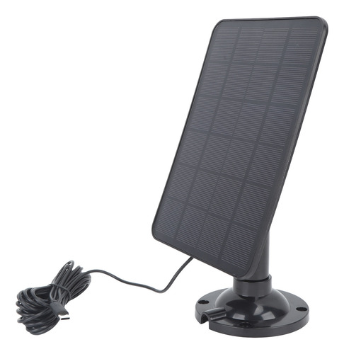Panel Solar De Cámara De Seguridad 10w 5v Para Exterior Inal
