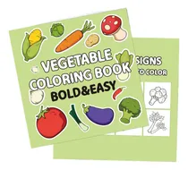 Comprar Libro Para Colorear Alimentos Libro Para Colorear Verduras L
