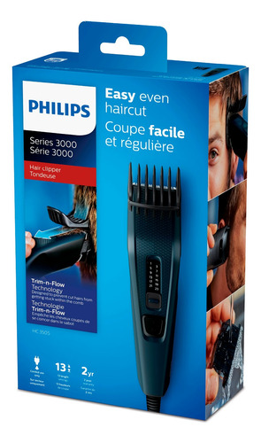 Cortadora De Pelo Philips Hairclipper Series 3000 Hc3505/15