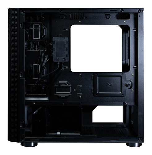 Imagen 8 de 10 de Gabinete Gamer Nemesis Micro Torre Con 3 Ventiladores Argb
