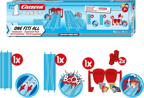 Carrera First Expansion Pack Extra Track Para Principiantes