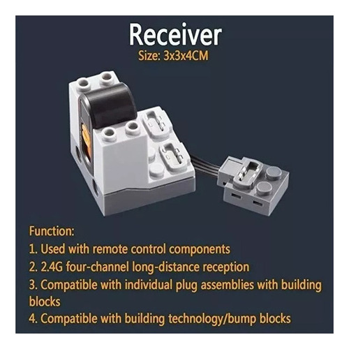 R Conjunto De Motores Técnicos, Compatível Com Lego Technic,