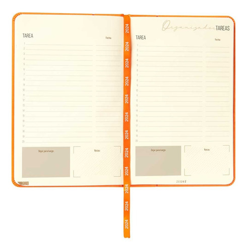 Agenda 2024 Mini Terra Elegante Moderna, Color Autentico