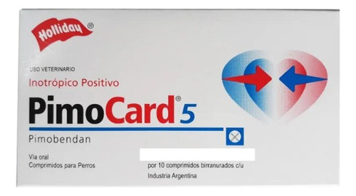 Pimocard 5 Mg. ( Similar Vetmedin Pimobendan Pimovendan )