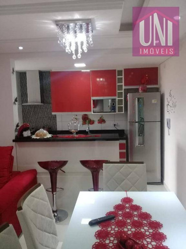 Imagem 8 de 18 de Apartamento Residencial À Venda, Vila Nossa Senhora Das Vitórias, Mauá. - Ap1555