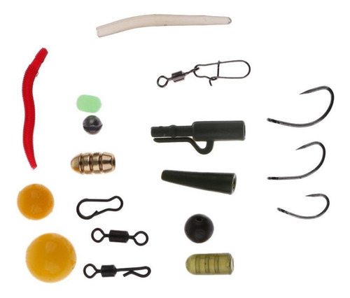 189pcs Kits De Accesorios De Pesca Jig Hooks Sinker Swivel