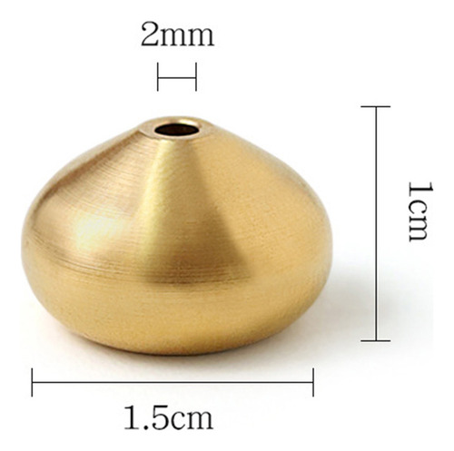 Minisoportes Decorativos De Cobre Para Quemar, 8 Unidades, E