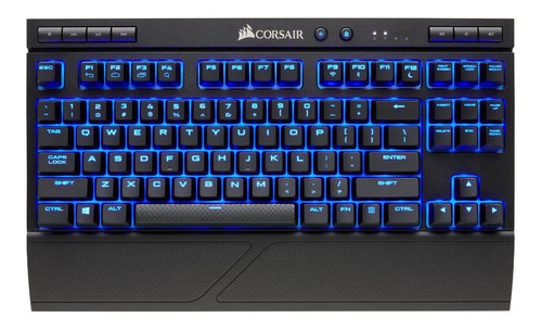 Teclado Mecânico Gamer Corsair K63 Wireless - Cherry Mx, Vm Cor de teclado Preto Idioma Inglês US