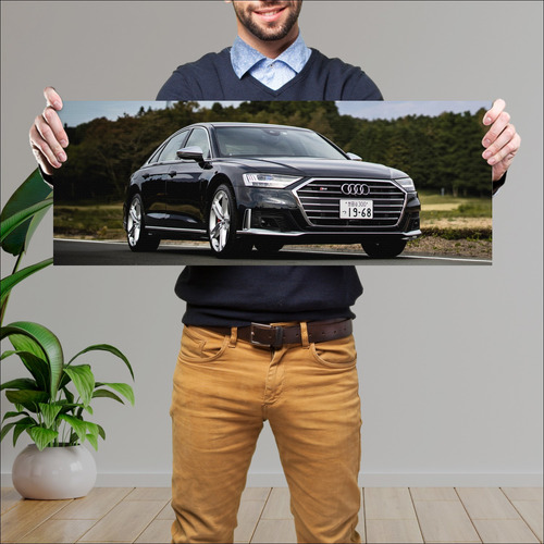 Cuadro 30x80cm Auto 2020 Audi S8 Jp 102619 751