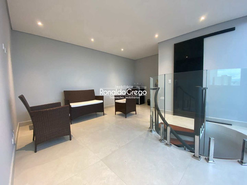 Imagem 10 de 15 de Cobertura Com 1 Dorm, Jardim Santa Lídia - R$ 1.2 Mi - V7233