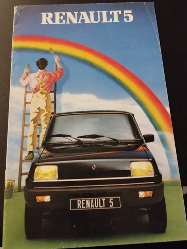 Renault 5 Folleto Catálogo Original Impreso 16: Pág 