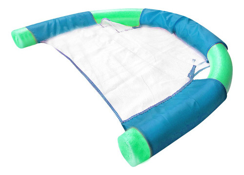 Divertida Silla Flotante Para Niños Y Adultos, Verde Fideo,