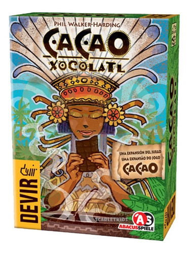 Cacao Xocolatl Expansion Devir Español Mesa Scarlet Kids