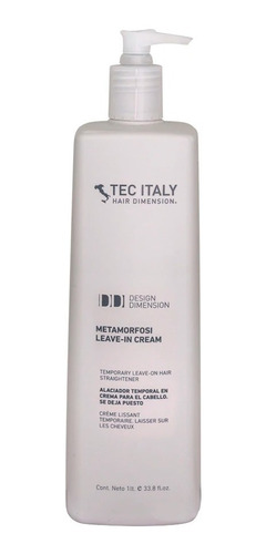 Alisado Temporal Tec Italy Metamorfosi En Crema X 1000ml