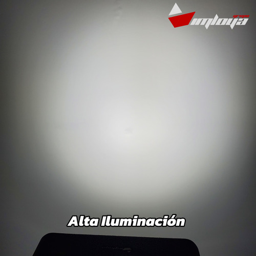 Faro 16 Led 4 Pulgadas Cuadrado Luz Blanca Fija/estrobo 4x4