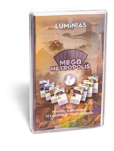 Luminias Mega Metropolis Juego De Cartas Enciclopédico M4e 