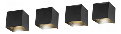 Lámpara De Pared Exterior 12w Led Ip65 Ajustable
