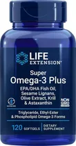 Comprar Life Extension Super Omega 3 Plus 120 Softgels Sabor Sin Sabor
