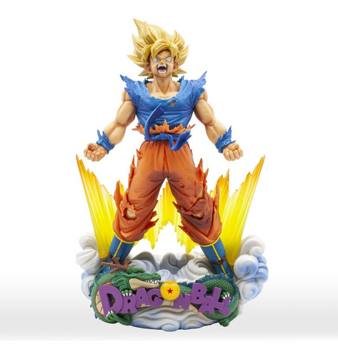 Banpresto Db Super Master Stars Diorama Son Goku The Brush