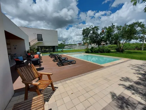 Casa Con Doble Altura, Piscina , En Privada Zendera, Con Amenidades, Mod Alora A