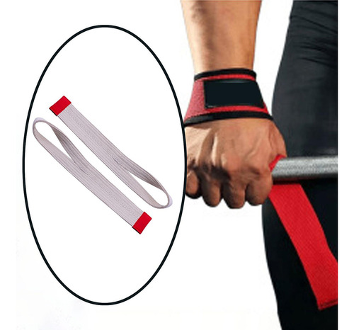 1 Par De Correas De Levantamiento De Pesas Entrenamiento De