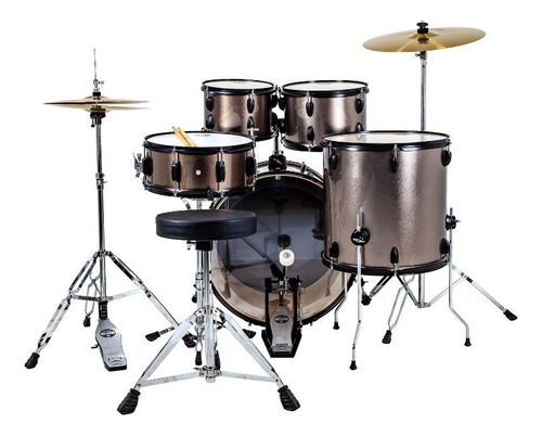 Bateria Acústica Tagima Nagano Onix Skinny 20 Completa Banco