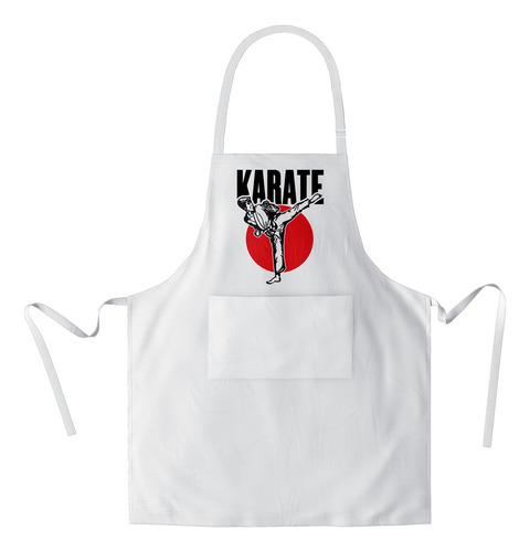 Mandil Flag Karate (d0138 Boleto.store)