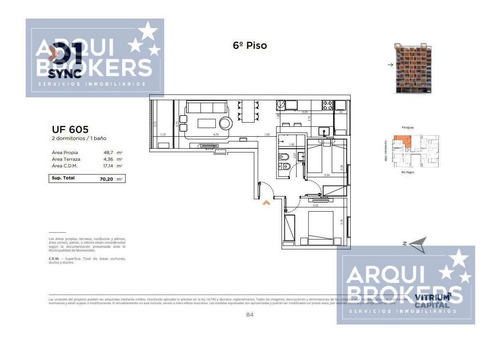 Imagen 2 de 15 de Venta Apartamento Dos Dormitorios En Barrio Sur - 605