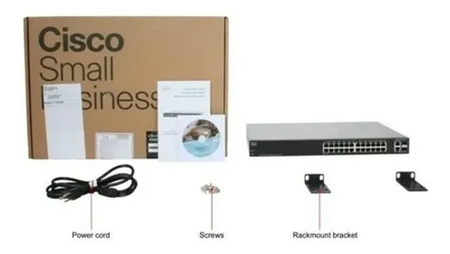 Imagen 4 de 5 de Switch Cisco Smb Sg220-26-k9 Admin. L2 De 24 Puertos Gigabit