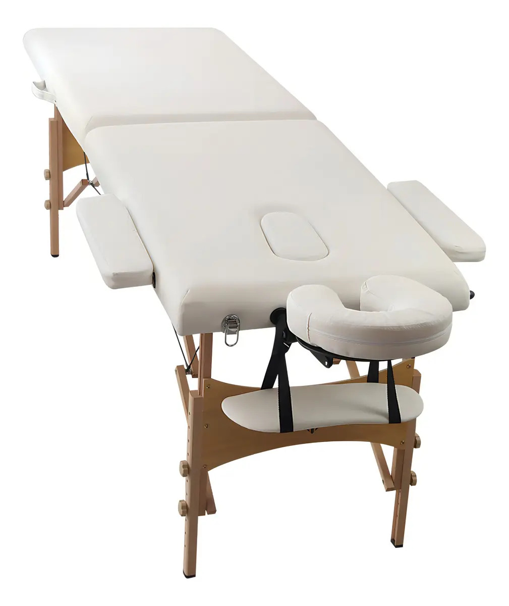 Camilla Masajes Portátil Todostore Blanca Ajustable Spa Fisioterapia