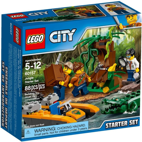 Lego City 60157 La Jungla Original Mundo Manias