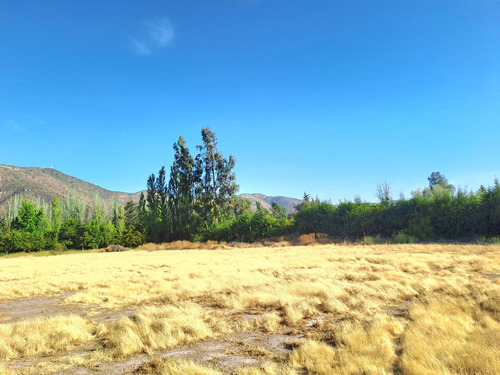 Parcela En Camino Loreto, Lonquén. Excelente Ubicación