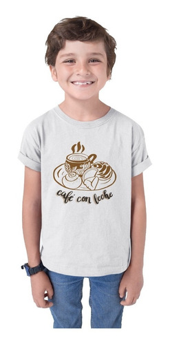 Playeras Estampadas Mejor Café Del Mundo Blanca Casual