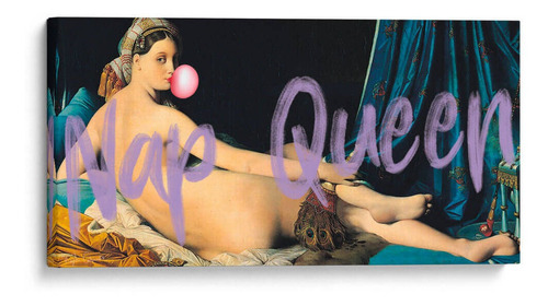 Cuadro Decorativo - Nap Queen, Nayeli Cabrera 100x50