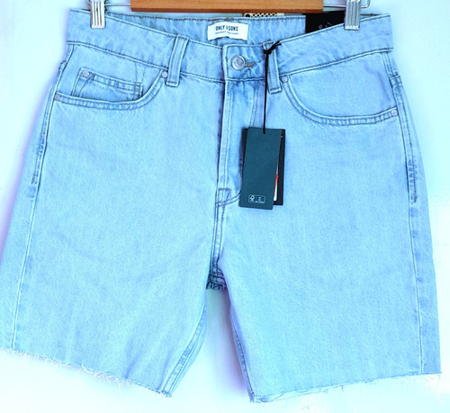 Bermuda Jean Dama.nueva. T.40.s/m.gran Calidad. Moda Actual.