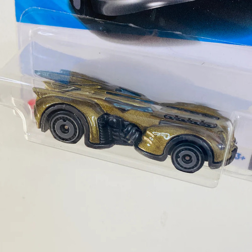 Hot Wheels Batimobile Batimovil Arkhan Asylum Batman Dorado Dorado Oscuro