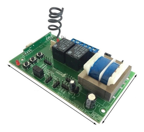 Imagem 2 de 3 de Central De Comando Ac-4 Fit Plus Encoder De Motor Eletronico