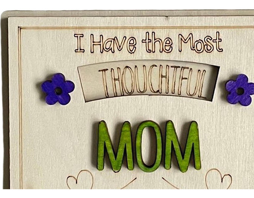 Tarjeta De Felicitación Del Día De La Madre Estilo A