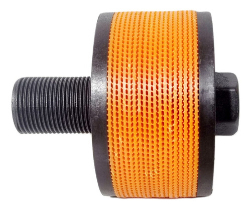 Crepina Pluvitec Rosca 1'' Com Cauda 40mm E Porca Cor Preto / Laranja