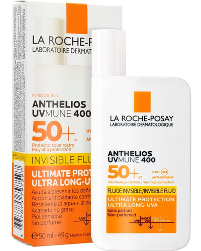 Anthelios Uvmune 400 Fluido Invisible50+ La Roche-posay 50ml