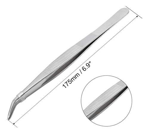 Pinzas De Acero Inoxidable De 6.9 Pulgadas De 6.9 Pulgadas C