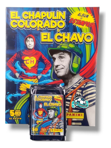 Álbum El Chapulin Colorado Y El Chavo + 50 Sobres Panini2020