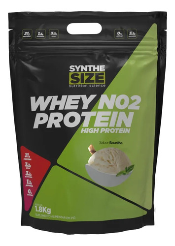 Whey No2 1.814kg Synthesize- Sabores(51 Doses) Sabor Baunilha