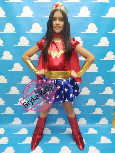 Disfraz Niña Mujer Maravilla Disfraces Halloween Wonder Woma