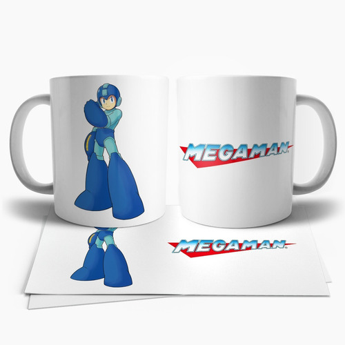 Megaman Rockman Taza Polimero Tu Propio Estilo