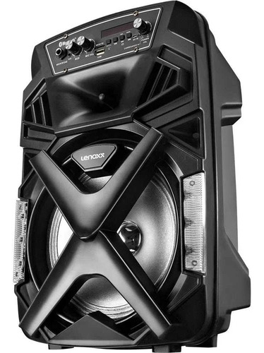 Caixa Amplificada Lenoxx Recarregável Bluetooth 150w Ca101
