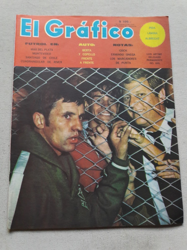 Revista El Gráfico Nº 2573 Año 1969 Lamina Albrecht