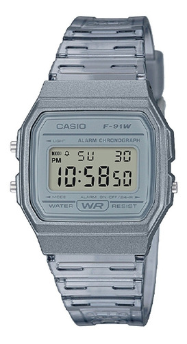 Reloj Casio Vintage F91ws Liz Led Ag Oficial 