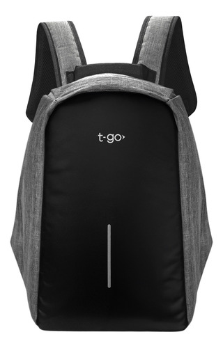 Mochila Antirrobo Impermeable T-go Usb Porta Notebook Urbana